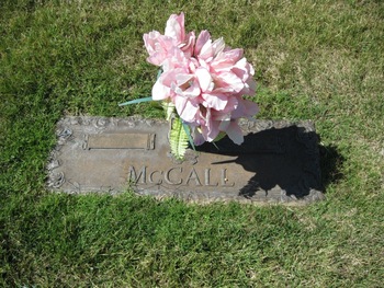 McCall,   Katherine Burneal gravesite