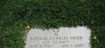 Meier, Ronald Charles gravesite