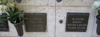 Melton,   Walter A. gravesite