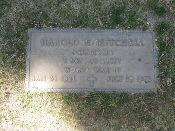Mitchell,   Harold Ellis gravesite