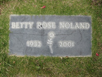 Noland,   Betty Rose gravesite