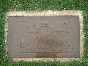 Peterson,   Mary Catherine gravesite