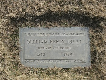 Quier,   William Henry gravesite