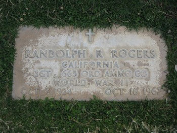 Rogers,   Reby Randolph gravesite