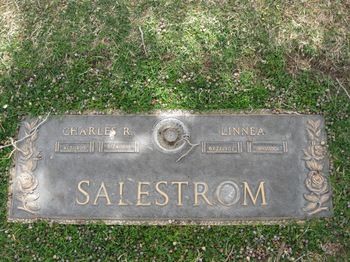Salestrom,   Charles Rudolph ('Rudy') gravesite