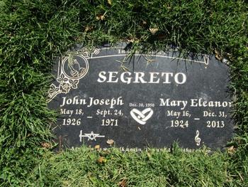 Segreto,   John Joseph gravesite