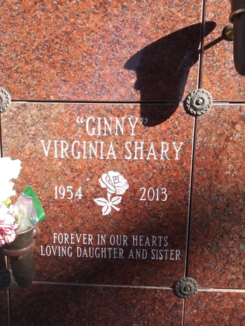 Shary,   Virgina ('Ginny') gravesite