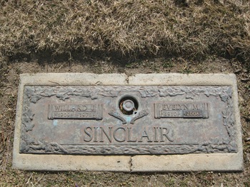 Sinclair, Evelyn Mary gravesite