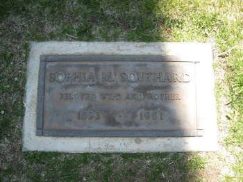 Southard,   Sophia Mae gravesite