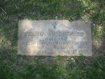 Southard,   Frank R. gravesite