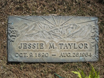 Taylor,   Jessie M. gravesite