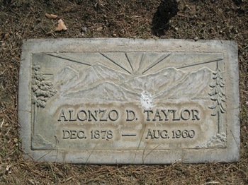 Taylor,   Alonzo D. gravesite