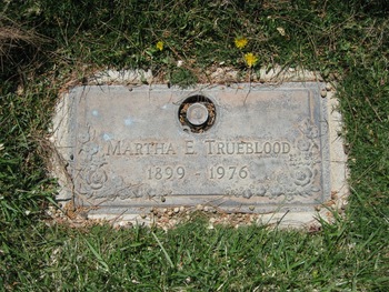 Trueblood,   Martha Elizabeth gravesite