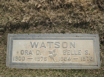 Watson,   Lottie Belle gravesite