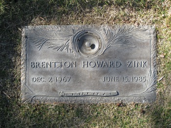 Zink,   Brentton Howard gravesite