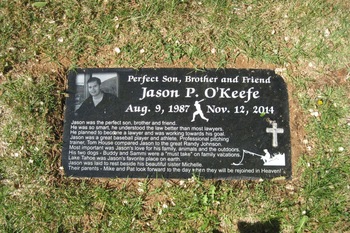 O'Keefe,   Jason P. gravesite