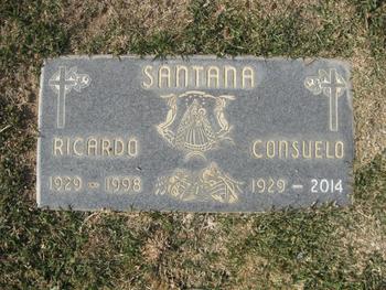 Santana,   Ricardo gravesite