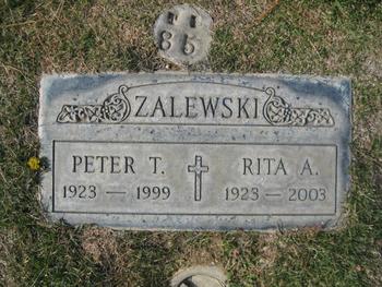 Zalewski,   Peter T. gravesite