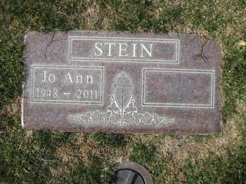 Stein,   Jo Ann gravesite