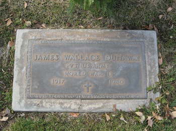 Dunaway,   James 'Wallace' gravesite