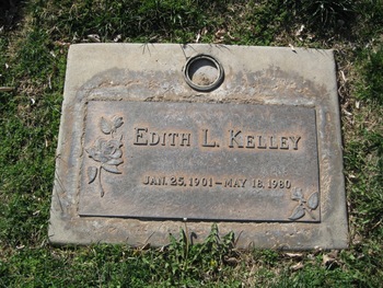 Kelley,   Edith Louisa gravesite