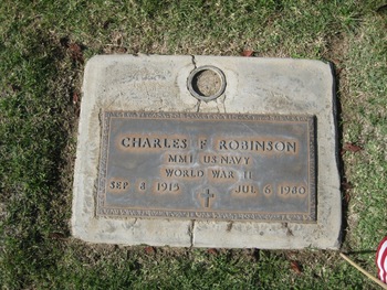 Robinson, Charles Francis gravesite