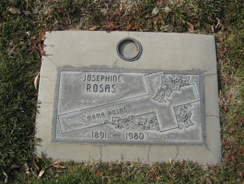 Rosas,   Josephine gravesite