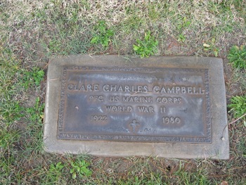 Campbell,   Clare Charles gravesite