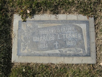 Turner,   Charles Leslie gravesite