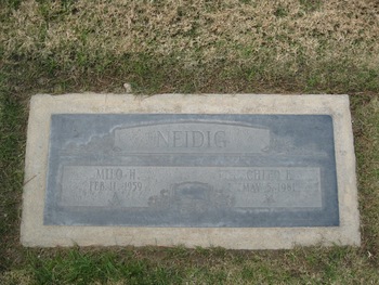 Neidig,   Chleo E. gravesite