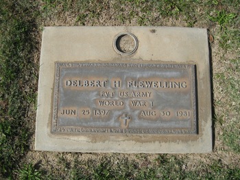 Flewelling,   Delbert Harold gravesite