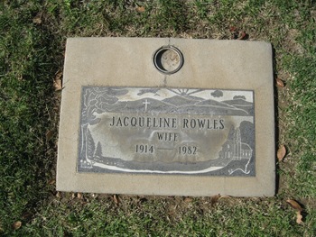 Rowles,   Jacqueline gravesite