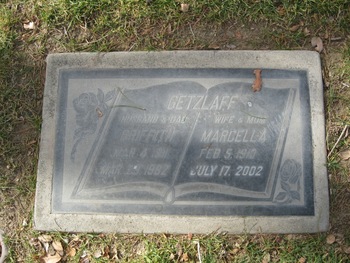 Getzlaff,   Griffith William gravesite