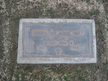 d'Antonio,   Peter Fred gravesite