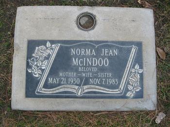 McIndoo,   Norma Jean gravesite