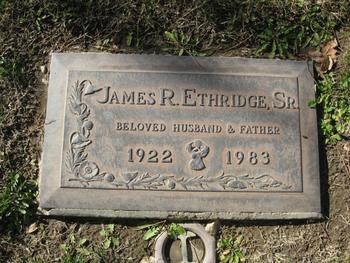Ethridge,   James Richard gravesite