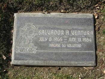 Ventura,   Salvador gravesite