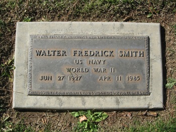 Smith,   Walter Fredrick gravesite