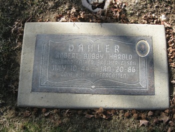 Dahler,   Robert Harold ('Bobby') gravesite