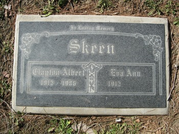 Skeen,   Clayton Albert gravesite