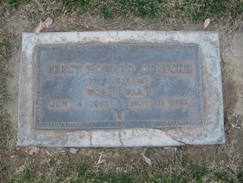 Opdycke,   Percy Howard gravesite