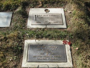 Lucero,   Joan May gravesite