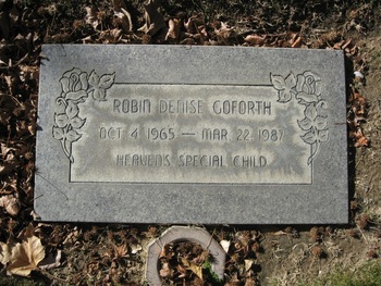 Goforth,   Robin Denise gravesite