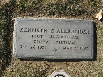 Alexander,   Kenneth Ezell gravesite