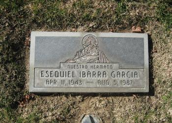 Garcia,   Esequiel Ibarra gravesite