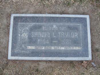 Taylor,   Shawn Lee gravesite