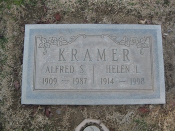Kramer,   Alfred Sylvester gravesite