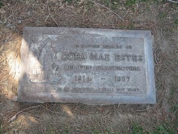 Estes,   Cora Mae gravesite
