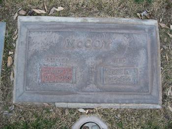 McCoy,   Claude Virgil gravesite