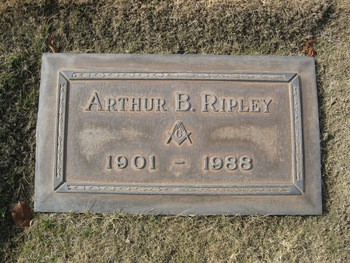Ripley,   Arthur B. gravesite